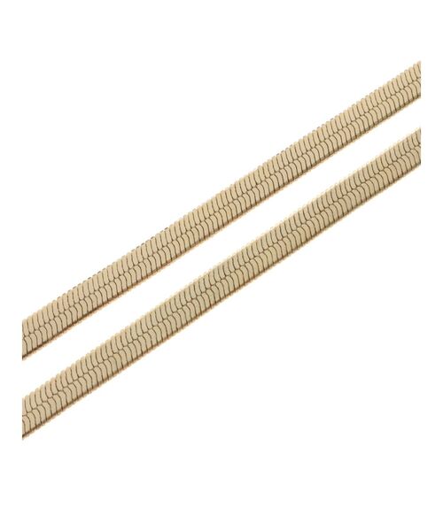 LAGUNAMOON（ラグナムーン）の「スネークチェーンネックレス（ネックレス・レディース・シルバー/ゴールド・FREE）」の5枚目の写真