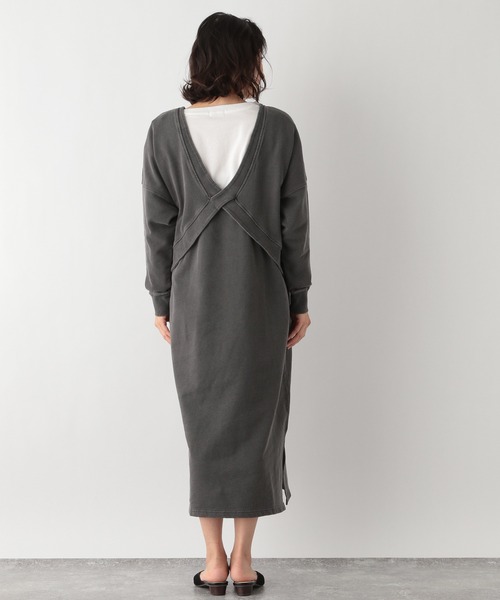 LEPSIM（レプシィム）の「ビンテージライクゼンゴワンピース　930066（ワンピース・レディース・チャコールグレー/ブルー・FREE）」の9枚目の写真