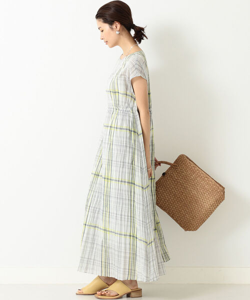 LE GLAZIK/ルグラジック/チェックワンピース LE GLAZIK / チェック ワンピース