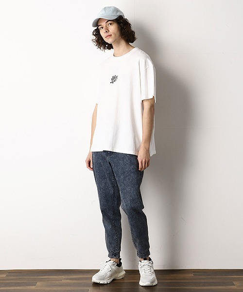 Purple&Yellow（パープルアンドイエロー）の「★ＴＶドラマ着用商品★ デニムジョガーパンツ（デニムパンツ・メンズ・ブルー系その他/ワンウォッシュ/ケミカルウォッシュ・MEDIUM/SMALL/LARGE/X-LARGE/X-SMALL）」の11枚目の写真