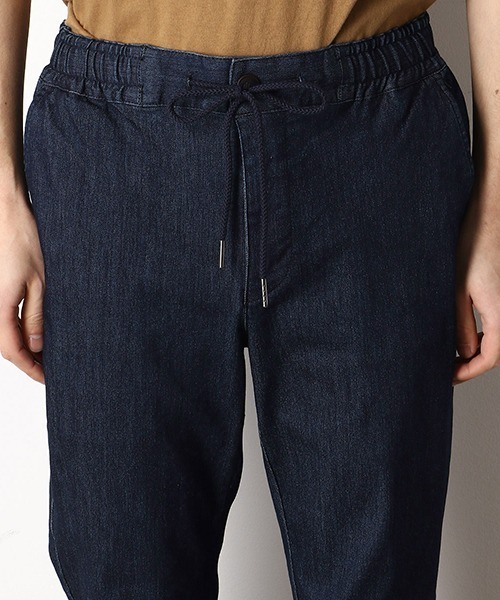 Purple&Yellow（パープルアンドイエロー）の「★ＴＶドラマ着用商品★ デニムジョガーパンツ（デニムパンツ・メンズ・ブルー系その他/ワンウォッシュ/ケミカルウォッシュ・MEDIUM/SMALL/LARGE/X-LARGE/X-SMALL）」の7枚目の写真