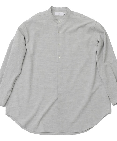 MEN'S BIGI（メンズビギ）の「シアサッカーフェイクプルオーバーシャツ（シャツ/ブラウス・メンズ・ブラック/グレー・01/03/02）」の12枚目の写真