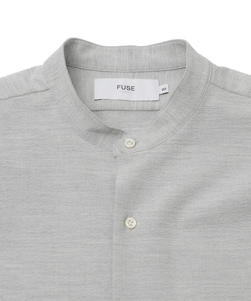 MEN'S BIGI（メンズビギ）の「シアサッカーフェイクプルオーバーシャツ（シャツ/ブラウス・メンズ・ブラック/グレー・01/03/02）」の14枚目の写真