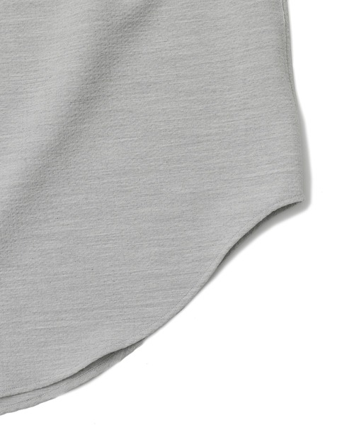 MEN'S BIGI（メンズビギ）の「シアサッカーフェイクプルオーバーシャツ（シャツ/ブラウス・メンズ・ブラック/グレー・01/03/02）」の16枚目の写真