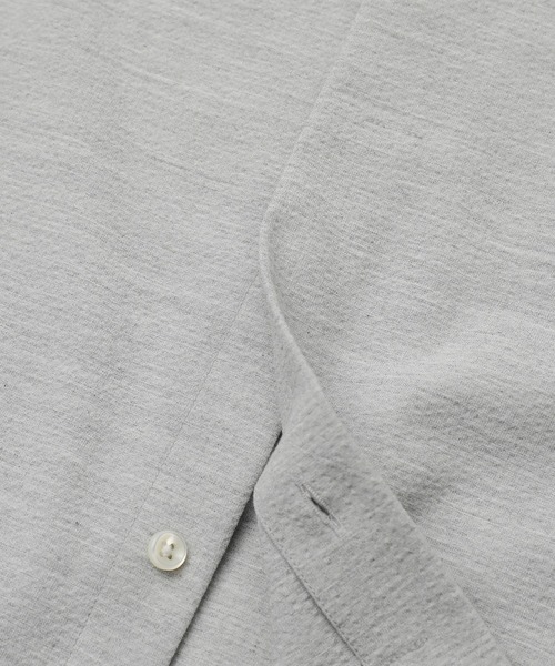 MEN'S BIGI（メンズビギ）の「シアサッカーフェイクプルオーバーシャツ（シャツ/ブラウス・メンズ・ブラック/グレー・01/03/02）」の17枚目の写真