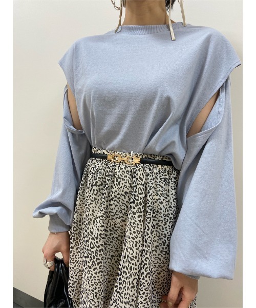 セール Wego 2点セット レースインナーセットスリットロンt Tシャツ カットソー Wego ウィゴー のファッション通販 Zozotown