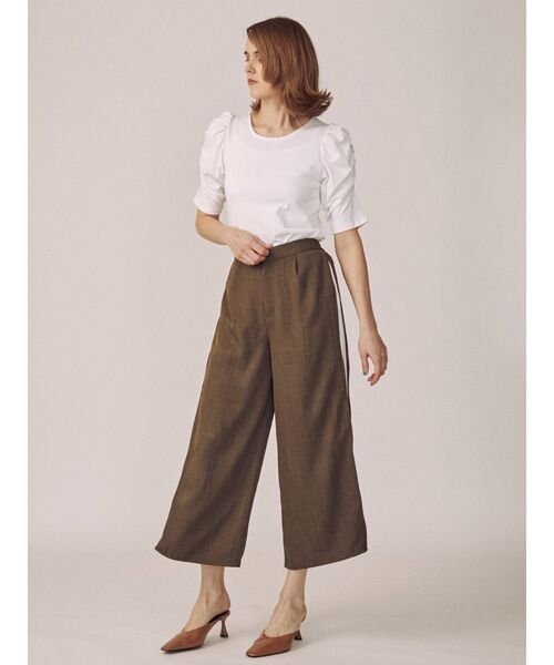 THE DAYZ TOKYO（ザデイズトーキョー）の「【THE DAYZ TOKYO】パワショルカットソー（Tシャツ/カットソー・レディース・オフホワイト/チャコールグレー/ブラック・FREE）」の7枚目の写真