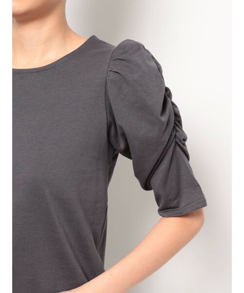 THE DAYZ TOKYO（ザデイズトーキョー）の「【THE DAYZ TOKYO】パワショルカットソー（Tシャツ/カットソー・レディース・オフホワイト/チャコールグレー/ブラック・FREE）」の19枚目の写真