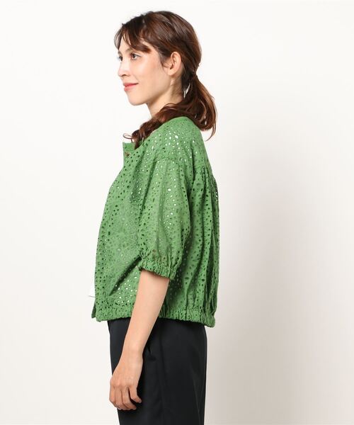 定価19,800円 新品 グレディブリリアン 3DレースクルーJK ジャケット Gready Brilliants.3Dレースクルーネックジャケット | SEKIMIKI Online