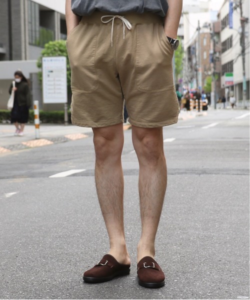 SUNNY  SPORTS（サニースポーツ）の「SUNNY SPORTS / サニースポーツ JOGGER SHORTS（スウェットパンツ・メンズ・カーキ/ブラック/オリーブ/グレー・LARGE/MEDIUM）」の4枚目の写真