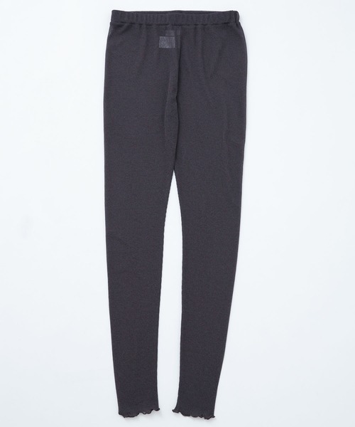 NANO universe（ナノユニバース）の「シアーレギンス13分丈（レギンス/スパッツ・レディース・アイボリー/チャコール・FREE）」の6枚目の写真