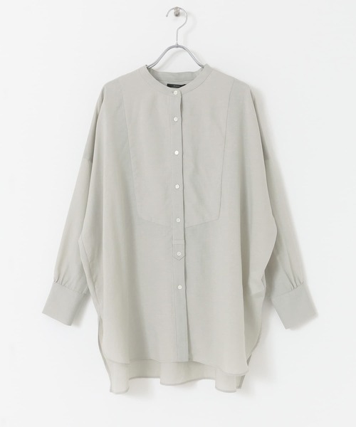 URBAN RESEARCH ROSSO（アーバンリサーチロッソ）の「リネンチュニックシャツ（シャツ/ブラウス・レディース・ミント/ピンク/ネイビー・FREE）」の21枚目の写真