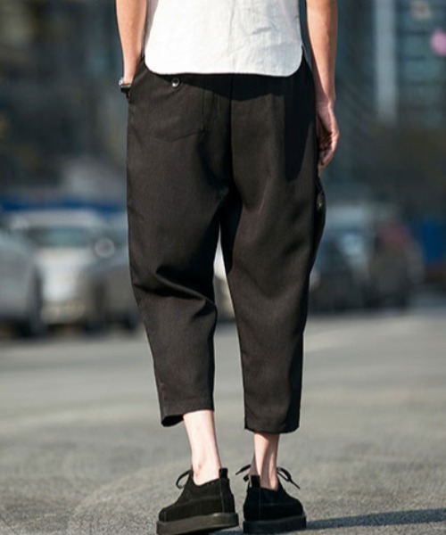 KOR（ケーオーアール）の「８分丈ルーズテーパードパンツ（その他パンツ・メンズ・ブラック/グレー・M/L/XL）」の13枚目の写真