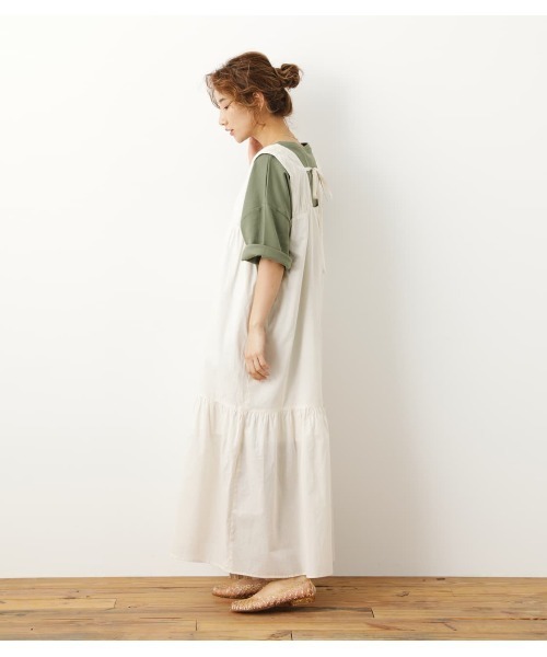 RODEO CROWNS WIDE BOWL（ロデオクラウンズワイドボウル）の「RELAXワンピース（ワンピース・レディース・オレンジ/アイボリー/ネイビー・FREE）」の11枚目の写真