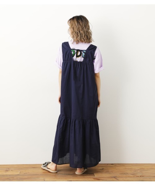 RODEO CROWNS WIDE BOWL（ロデオクラウンズワイドボウル）の「RELAXワンピース（ワンピース・レディース・オレンジ/アイボリー/ネイビー・FREE）」の17枚目の写真