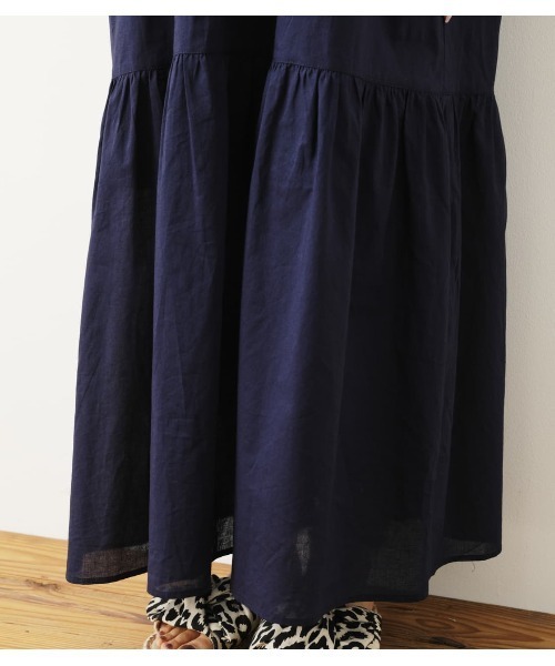 RODEO CROWNS WIDE BOWL（ロデオクラウンズワイドボウル）の「RELAXワンピース（ワンピース・レディース・オレンジ/アイボリー/ネイビー・FREE）」の20枚目の写真