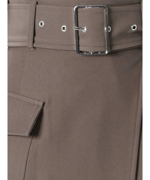 MURUA（ムルーア）の「ワイドベルトラップスカート（スカート・レディース・ブラック/アイボリー/モカ/その他1・1/2）」の10枚目の写真