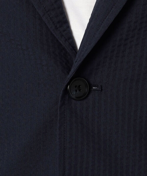 NOLLEY'S goodman（ノーリーズグッドマン）の「COOL MAX シアサッカー セットアップ テーラードジャケット（テーラードジャケット・メンズ・ネイビー/ホワイト系その他4/ブルー系その他7・SMALL/MEDIUM/LARGE/X-LARGE）」の12枚目の写真