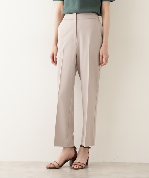 NATURAL BEAUTY BASIC(ナチュラルビューティーベーシック)の「セミフレアパンツ/0171220601(その他パンツ・レディース・ブラウン/ベージュ/マスタード・MEDIUM/X-SMALL/SMALL)」の2枚目の写真