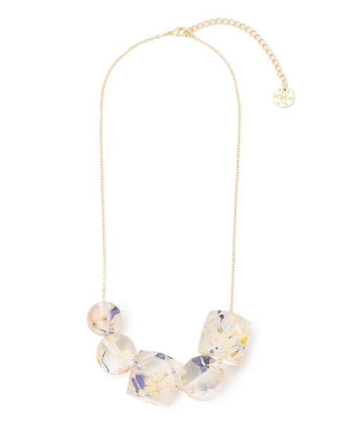 ANEVER(アンエバー)の「POLYGON ネックレス(ネックレス・レディース・ホワイト系/アイボリー・F)」の11枚目の写真