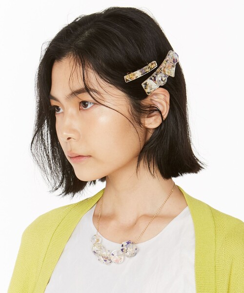 ANEVER(アンエバー)の「POLYGON ネックレス(ネックレス・レディース・ホワイト系/アイボリー・F)」の13枚目の写真