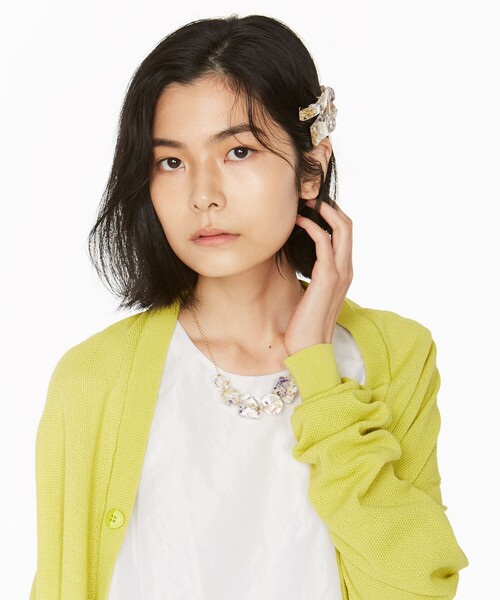 ANEVER(アンエバー)の「POLYGON ネックレス(ネックレス・レディース・ホワイト系/アイボリー・F)」の14枚目の写真