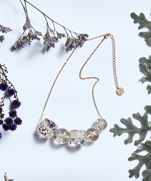 ANEVER(アンエバー)の「POLYGON ネックレス(ネックレス・レディース・ホワイト系/アイボリー・F)」の16枚目の写真