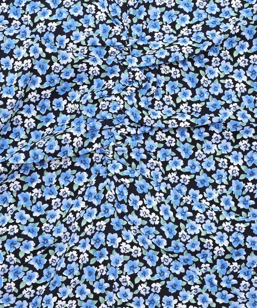 Figments（フィグメンツ）の「花柄ミニワンピース（ワンピース・レディース・ブルー・FREE）」の10枚目の写真