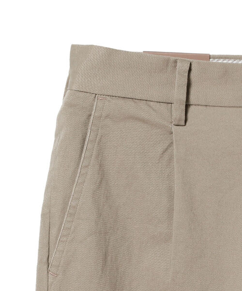 BEAMS LIGHTS(ビームスライツ)の「BEAMS LIGHTS / ストレッチ ワンプリーツ テーパード チノ 21(チノパンツ・メンズ・ネイビー/ベージュ/オリーブ/ブラウン系その他2/オフホワイト/ブラウン系その他・LARGE/SMALL/X-LARGE/MEDIUM)」の16枚目の写真