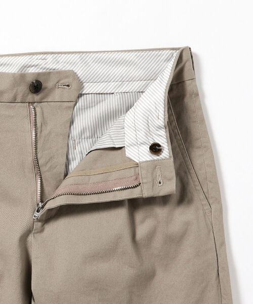 BEAMS LIGHTS(ビームスライツ)の「BEAMS LIGHTS / ストレッチ ワンプリーツ テーパード チノ 21(チノパンツ・メンズ・ネイビー/ベージュ/オリーブ/ブラウン系その他2/オフホワイト/ブラウン系その他・LARGE/SMALL/X-LARGE/MEDIUM)」の15枚目の写真
