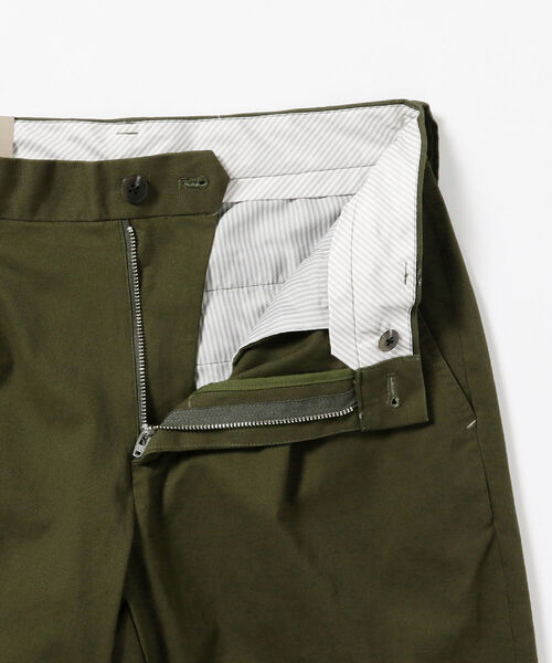 BEAMS LIGHTS(ビームスライツ)の「BEAMS LIGHTS / ストレッチ ワンプリーツ テーパード チノ 21(チノパンツ・メンズ・ネイビー/ベージュ/オリーブ/ブラウン系その他2/オフホワイト/ブラウン系その他・LARGE/SMALL/X-LARGE/MEDIUM)」の9枚目の写真
