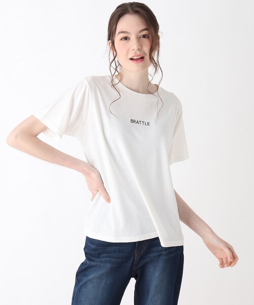 Cutie Blonde（キューティーブロンド）の「◆【S-L/2点セット】シアーシャツセット（その他トップス・レディース・ナチュラル/ライトオレンジ系/サックスブルー/ホワイト・01/02/03）」の17枚目の写真