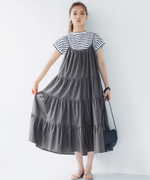 coca（coca） | サマーコットンティアードキャミワンピ(ワンピース)