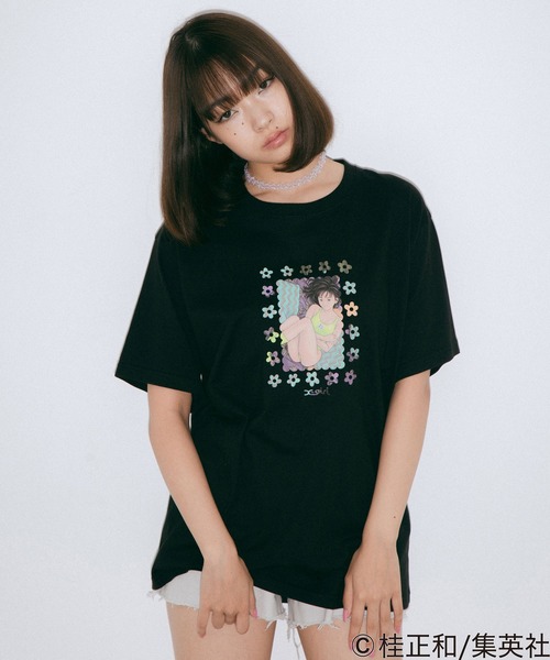 x-girl × 桂正和 I's アイズ 伊織 Tシャツ M X-girl ☆セール SALE☆ エックスガール X-GIRL × KATSURA