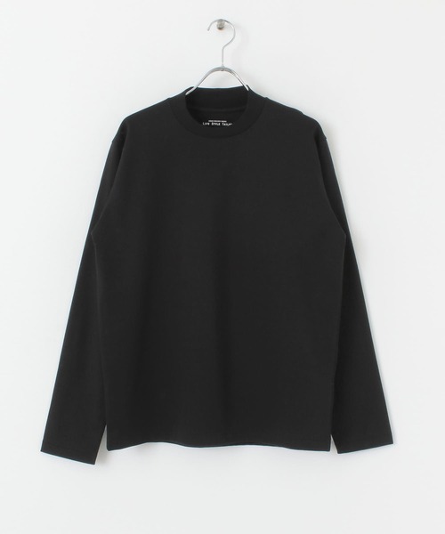 URBAN RESEARCH DOORS（アーバンリサーチドアーズ）の「LIFE STYLE TAILOR　シルケットポンチストレッチ長袖Tシャツ（Tシャツ/カットソー・メンズ・ホワイト/ブラック・MEDIUM/LARGE）」の8枚目の写真