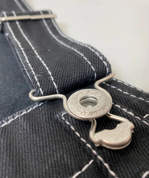 JACKROSE（ジャックローズ）の「JE-OVERALLS　オーバーオール（サロペット/オーバーオール・メンズ・ブラック/インディゴブルー/サックスブルー・M/L）」の15枚目の写真