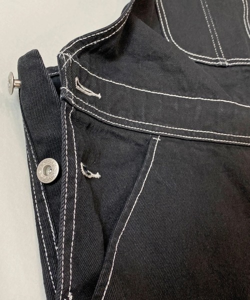 JACKROSE（ジャックローズ）の「JE-OVERALLS　オーバーオール（サロペット/オーバーオール・メンズ・ブラック/インディゴブルー/サックスブルー・M/L）」の18枚目の写真