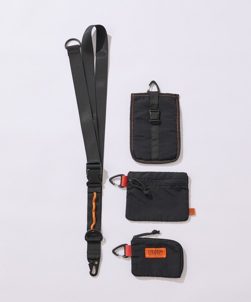 UNIVERSAL OVERALL（ユニバーサルオーバーオール）の「【UNIVERSAL OVERALL/ユニバーサルオーバーオール】別注マルチストラップショルダー（ショルダーバッグ・メンズ・ブラック/パープル/ブラウン/カーキ/オレンジ・ONE SIZE）」の8枚目の写真