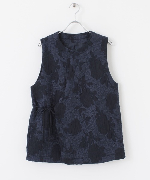 KBF（ケイビーエフ）の「ジャガードベスト（ベスト・レディース・アイボリー/ネイビー・ONE）」の13枚目の写真