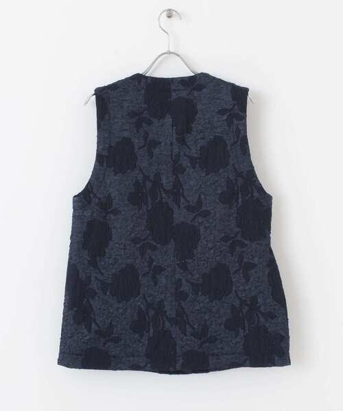 KBF（ケイビーエフ）の「ジャガードベスト（ベスト・レディース・アイボリー/ネイビー・ONE）」の21枚目の写真