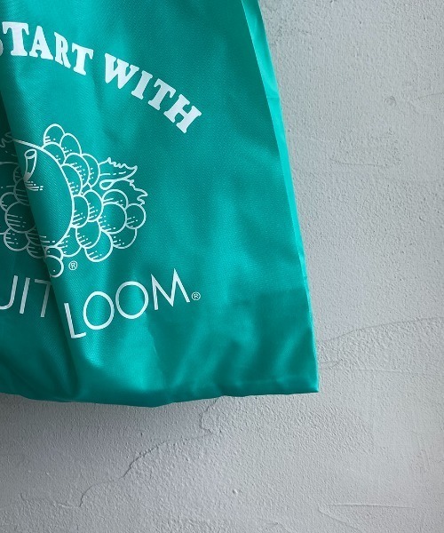 FRUIT OF THE LOOM（フルーツオブザルーム）の「[FRUIT OF THE LOOM/フルーツオブザルーム] 2WAY パッカブルエコトートバッグ（トートバッグ・レディース・ピンク/パープル/ブラック/グリーン・ONE SIZE）」の17枚目の写真