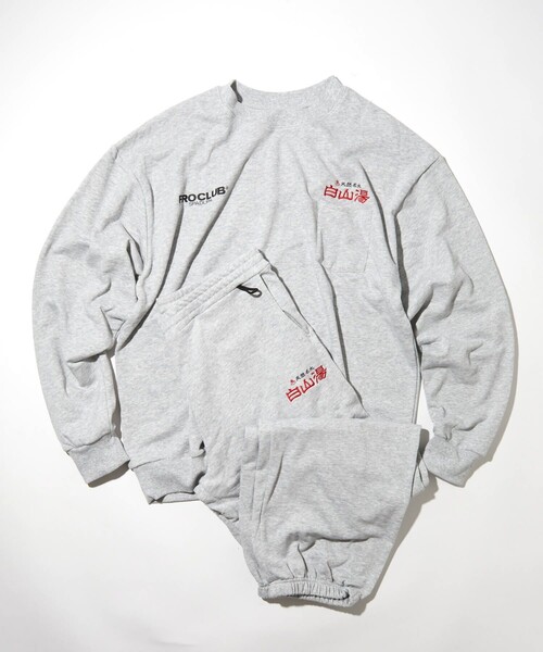 FRUIT OF THE LOOM(フルーツオブザルーム)の「FROCLUB/フロクラブ MENS RELAX SENTO WEAR/メンズ リラックス 銭湯ウェア(ルームウェア/パジャマ・メンズ・グレー/グリーン・MEDIUM/LARGE/X-LARGE/SMALL)」の11枚目の写真