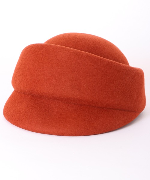 Sense of Grace（センスオブグレース）の「EDEL CAP トーク風キャップ（キャップ・レディース・ブラック/ベージュ/グレー/オレンジ/グリーン/ダークカーキ/マスタード・FREE）」の7枚目の写真