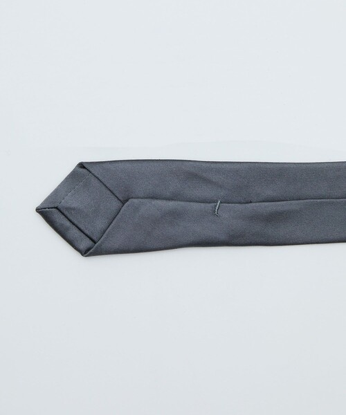 UNITED TOKYO(ユナイテッドトウキョウ)の「トニックシルクタイ(ネクタイ・メンズ・グレー/ブラック・FREE)」の3枚目の写真