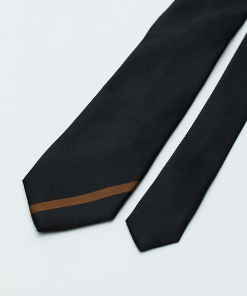 UNITED TOKYO(ユナイテッドトウキョウ)の「トニックシルクタイ(ネクタイ・メンズ・グレー/ブラック・FREE)」の4枚目の写真