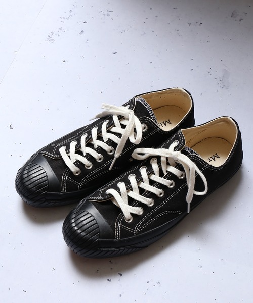 SPINNS（スピンズ）の「ゴムソール キャンバススニーカー（スニーカー・メンズ・ブラック/アイボリー・M/L）」の9枚目の写真