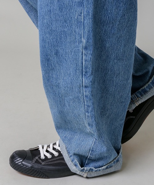 SPINNS（スピンズ）の「ゴムソール キャンバススニーカー（スニーカー・メンズ・ブラック/アイボリー・M/L）」の14枚目の写真