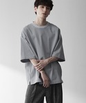 RUUBON（ルーボン）の「【RUUBON】rustic basic big Tee / ラスティック ベーシック ビッグ Tシャツ（Tシャツ/カットソー・S）」