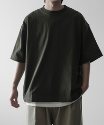 RUUBON（ルーボン）の「【RUUBON】rustic basic big Tee / ラスティック ベーシック ビッグ Tシャツ（Tシャツ/カットソー）」