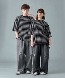 RUUBON（ルーボン）の「【RUUBON】rustic basic big Tee / ラスティック ベーシック ビッグ Tシャツ（Tシャツ/カットソー）」